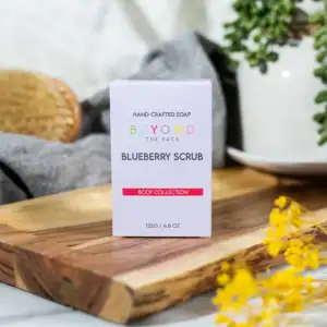 Blueberry Scrub Soap Bar2