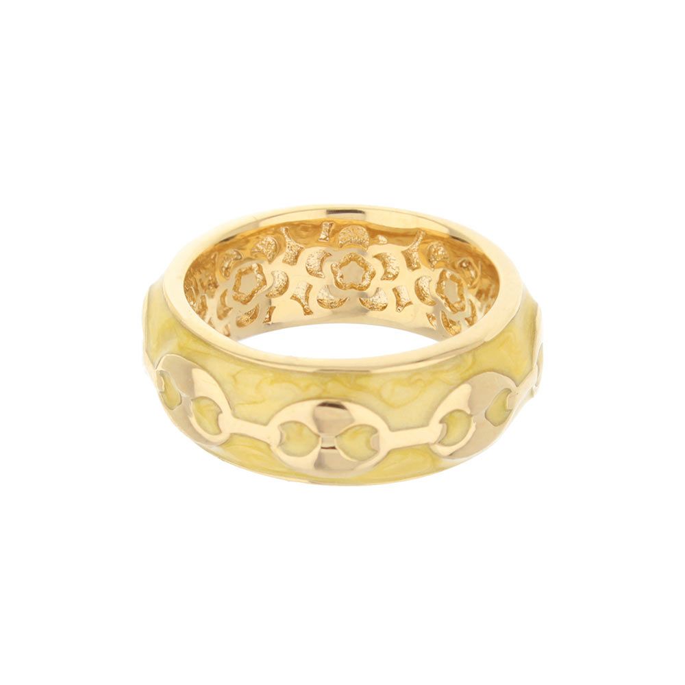 Milano Band Ring - Gold - JJ Gold International