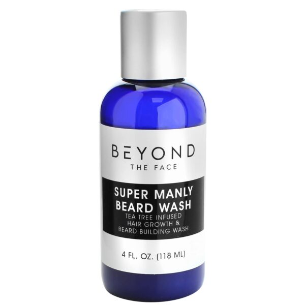 Beyond the Face Super Manly Beard Wash, 4 oz.