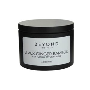 Black Ginger Bamboo Soy Candle