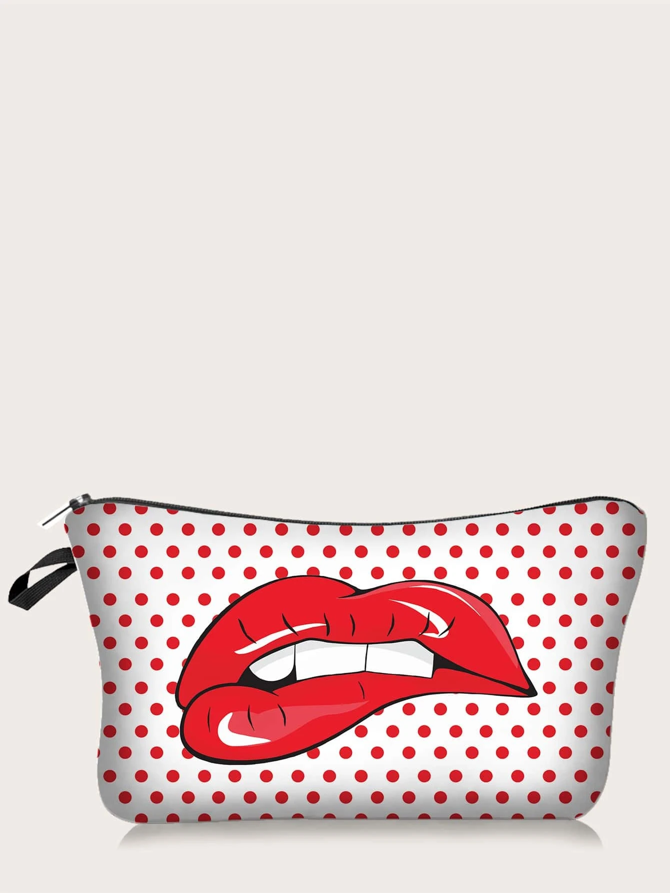 Red Lip Makeup Bag - JJ Gold International