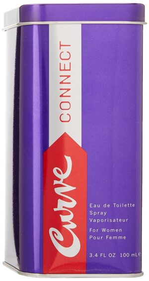 Curve Connect Eau de Toilette Spray for Women, 3.4 oz