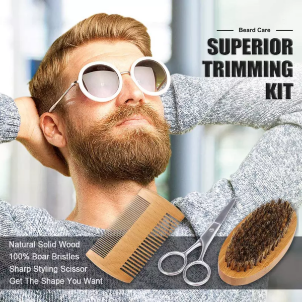 Beard grooming kit