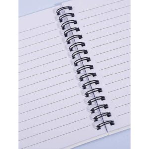 Slogan Graphic Cover Random Spiral Notebook