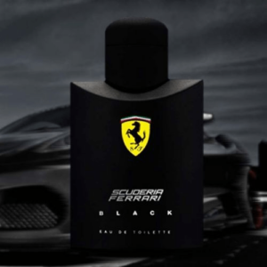Ferrari Scuderia Black for Men Eau de Toilette Spray 4.2 oz