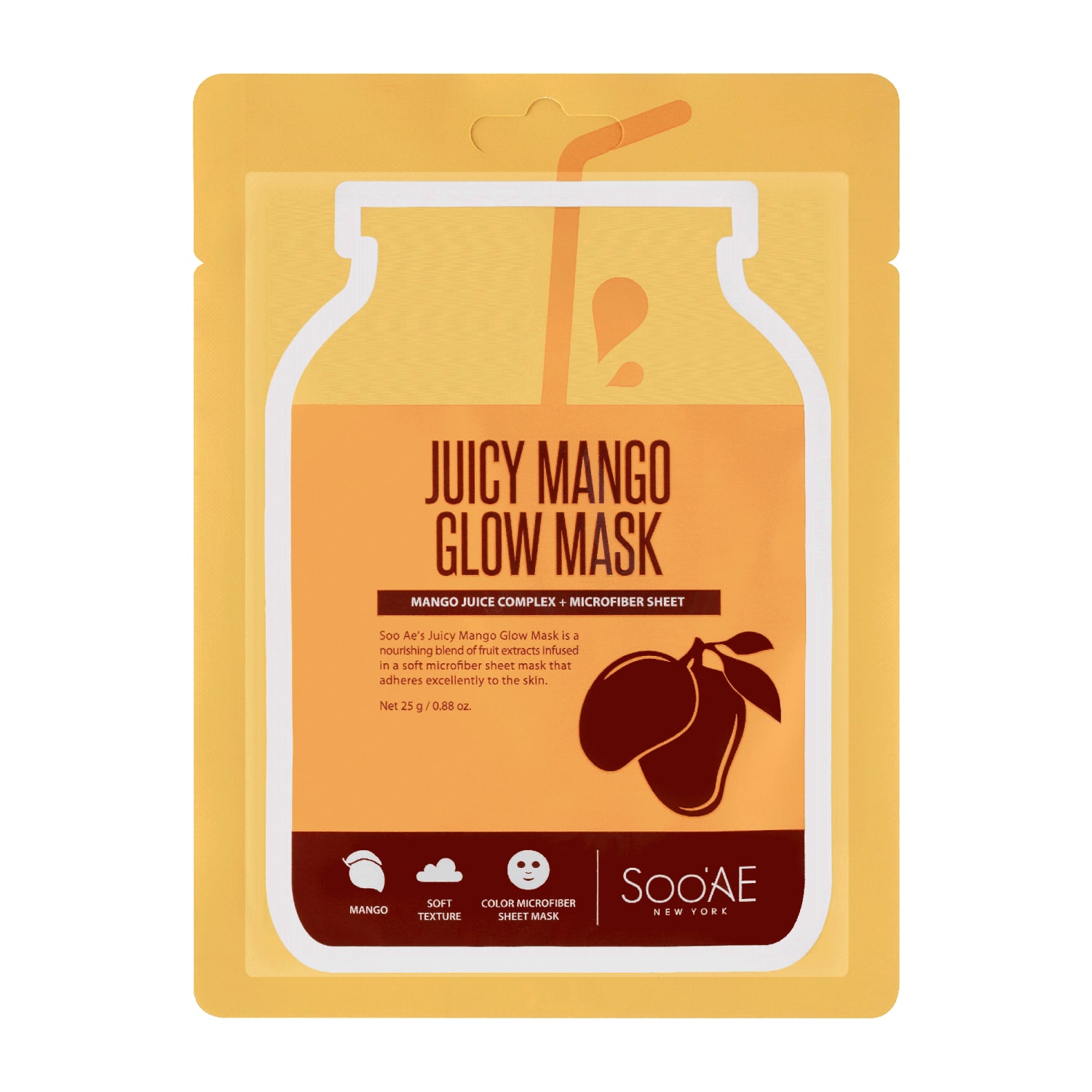 Soo'AE Juicy Mango Glow Mask