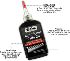 Wahl Premium Hair Clipper Blade Lubricating Oil