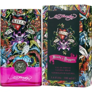 Ed Hardy Hearts & Daggers Eau De Parfum Spray 3.4 oz