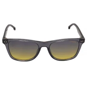 Carrerra Grey Gradient Brown Rectangular Unisex Sunglasses